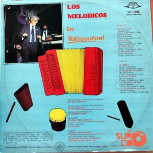 Disco de Vinilo Los Melódicos - En Vallenatos Vinyl Record
