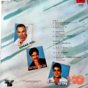 Disco de Vinilo Edgar Joel - No Juegues Más Vinyl Record