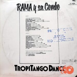 Disco de Vinilo Rama Y Su Combo - Tropitango Dance Vinyl Record