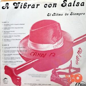 Disco de Vinilo Varios - A Vibrar Con Salsa Al Ritmo De Siempre Vinyl Record