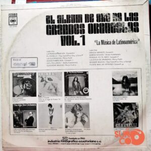 Disco de Vinilo Varios - El Álbum De Oro De Las Grandes Orquestas Vol. 1 Vinyl Record