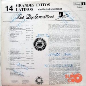 Disco de Vinilo Los Diplomáticos - 14 Grandes Éxitos Latinos Vinyl Record