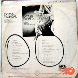 Disco de Vinilo Varios - Éxtasis Tropical Grandes Orquestas Latinoamericanas Vinyl Record