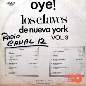 Disco de Vinilo Los Claves - Oye Vinyl Record