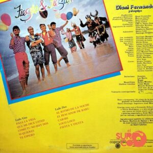 Disco de Vinilo Dioni Fernández Y El Equipo - Fiesta Y Fiesta Vinyl Record