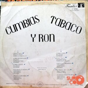 Disco de Vinilo Varios - Cumbias Tabaco Y Ron Vinyl Record