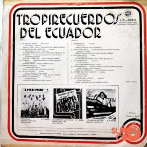 Disco de Vinilo Varios - Tropirecuerdos Del Ecuador Vinyl Record
