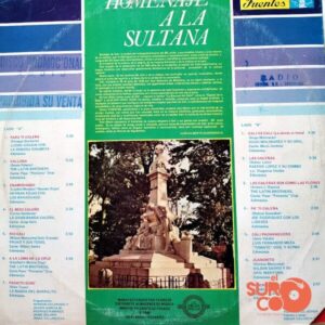 Disco de Vinilo Varios - Homenaje A La Sultana Vinyl Record