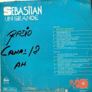 Disco de Vinilo Sebastian - Un Grande Vinyl Record