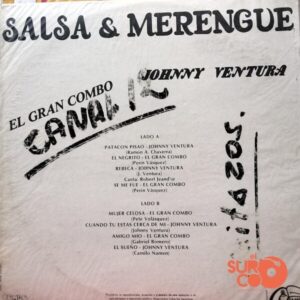 Disco de Vinilo El Gran Combo - Salsa Y Merengue Vinyl Record