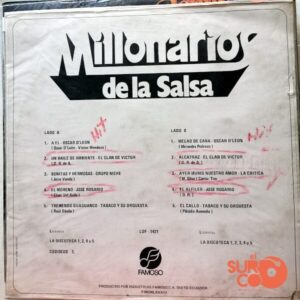 Disco de Vinilo Millonarios De La Salsa - Millonarios De La Salsa Vinyl Record