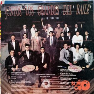 Disco de Vinilo Varios - Juntos Los Grandes Del Baile Vinyl Record