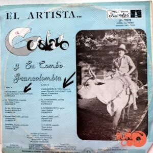 Disco de Vinilo Gustavo Quintero - El Artista Gustavo Quintero Y Su Combo Gran Colombia Vinyl Record