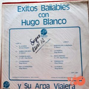 Disco de Vinilo Hugo Blanco - Éxitos Bailables Con Hugo Blanco Y Su Arp Viajera Vinyl Record