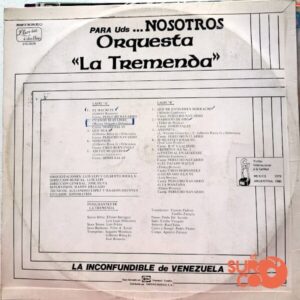 Disco de Vinilo La Tremenda - Para Uds… Nosotros Vinyl Record