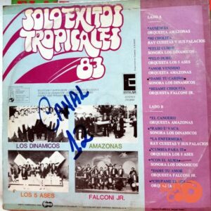 Disco de Vinilo Varios - Solo Éxitos Tropicales 83 Vinyl Record
