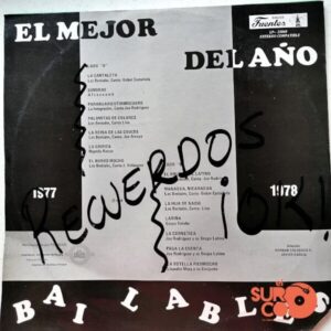 Disco de Vinilo Varios - El Mejor Del Año Vinyl Record