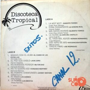 Disco de Vinilo Varios - Discoteca Tropical Vinyl Record