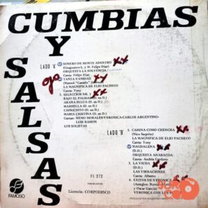 Disco de Vinilo Varios - Cumbias Y Salsas Vinyl Record