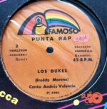 Disco de Vinilo Los Dukes - Punta Rap Vinyl Record