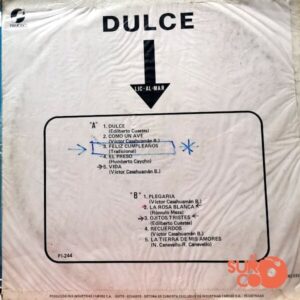 Disco de Vinilo Los Virtuosos - Dulce Vinyl Record