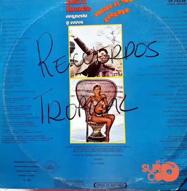 Disco de Vinilo Rulli Rendo - Vuelve El Toque Vinyl Record