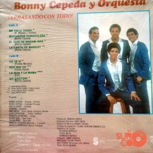 Disco de Vinilo Bonny Cepeda - ¡Arrasando Con Todo! Vinyl Record