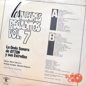 Disco de Vinilo Onda Sonora De Ottón Y Sus Estrellas - Los Alegres Pegaditos Vol. 7 Vinyl Record