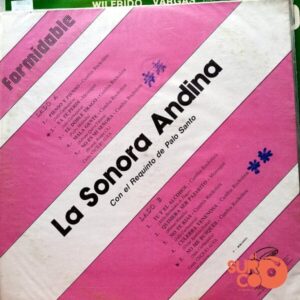 Disco de Vinilo La Sonora Andina - Formidable Vinyl Record