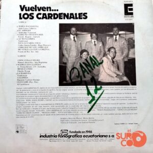 Disco de Vinilo Los Cardenales - Vuelven… Los Cardenales Vinyl Record