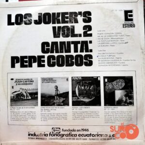 Disco de Vinilo Los Jocker’s - Los Jocker’s Vol. 2 Vinyl Record