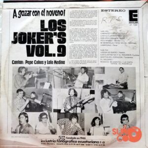 Disco de Vinilo Los Jocker’s - A Gozar Con El Noveno Vinyl Record