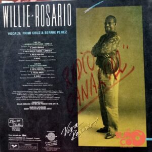 Disco de Vinilo Willie Rosario - Viva Rosario Vinyl Record