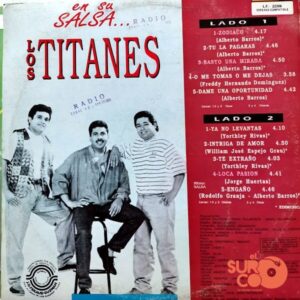 Disco de Vinilo Los Titanes - En Su Salsa… Vinyl Record