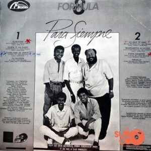 Disco de Vinilo Fórmula 8 - Para Siempre Vinyl Record