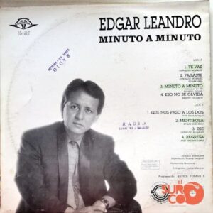 Disco de Vinilo Edgar Leonardo - Minuto A Minuto Vinyl Record