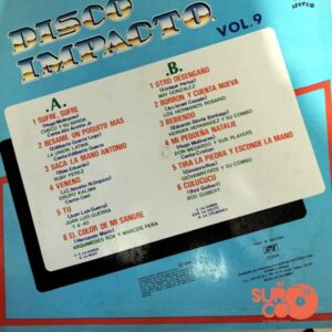 Disco de Vinilo Varios - Disco Impacto Vol. 9 Vinyl Record