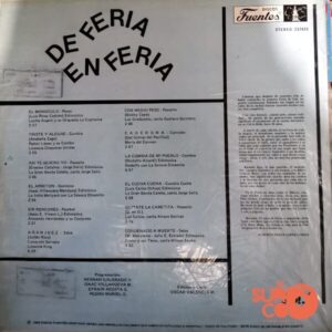 Disco de Vinilo Varios - De Feria En Feria Vol. 2 Vinyl Record