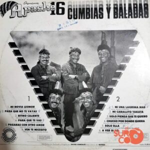 Disco de Vinilo Apache16 - Cumbias Y Baladas Vinyl Record