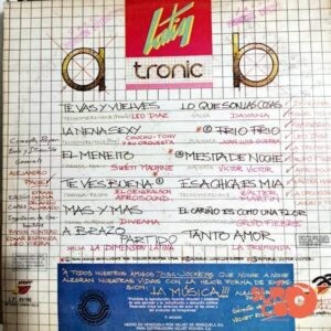 Disco de Vinilo Varios - Latin Tronic Vinyl Record