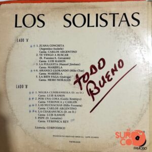 Disco de Vinilo Los Solistas - Los Solistas Vinyl Record