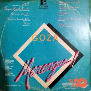 Disco de Vinilo Varios - Goza Merengue! Vinyl Record