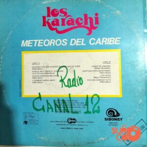 Disco de Vinilo Los Karachi - Meteoros Del Caribe Vinyl Record