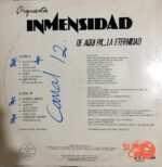 Disco de Vinilo Orquesta Inmensidad - De Aquí A La Eternidad Vinyl Record