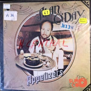 Disco de Vinilo Alan O’day - Appetizers Vinyl Record