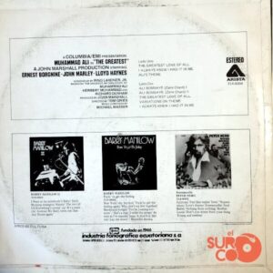 Disco de Vinilo Muhammad Ali - The Greatest Vinyl Record