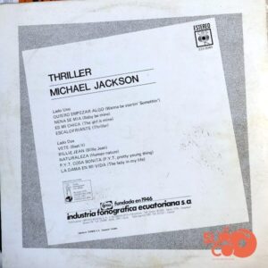 Disco de Vinilo Michael Jackson - Thriller Vinyl Record