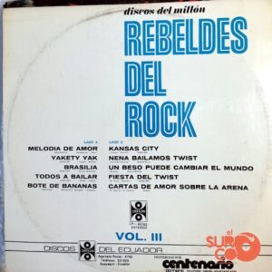Disco de Vinilo Los Rebeldes Del Rock - Disco Del Millón Vinyl Record