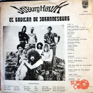 Disco de Vinilo Jo’burg Hawk - El Gavilán De Johannesburg Vinyl Record