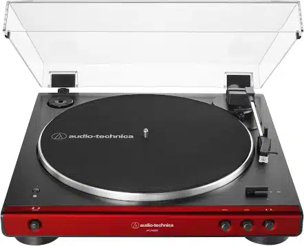 Tocadiscos Audio Technica AT-LP60XBT-RD (Rojo) con Bluetooth